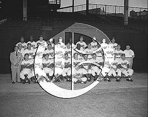 1954 Brooklyn Dodgers Team54T0025
